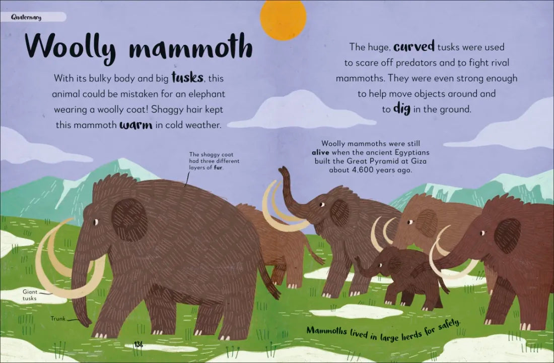 The Bedtime Book of Dinosaurs and Other Prehistoric Life US - Hardback