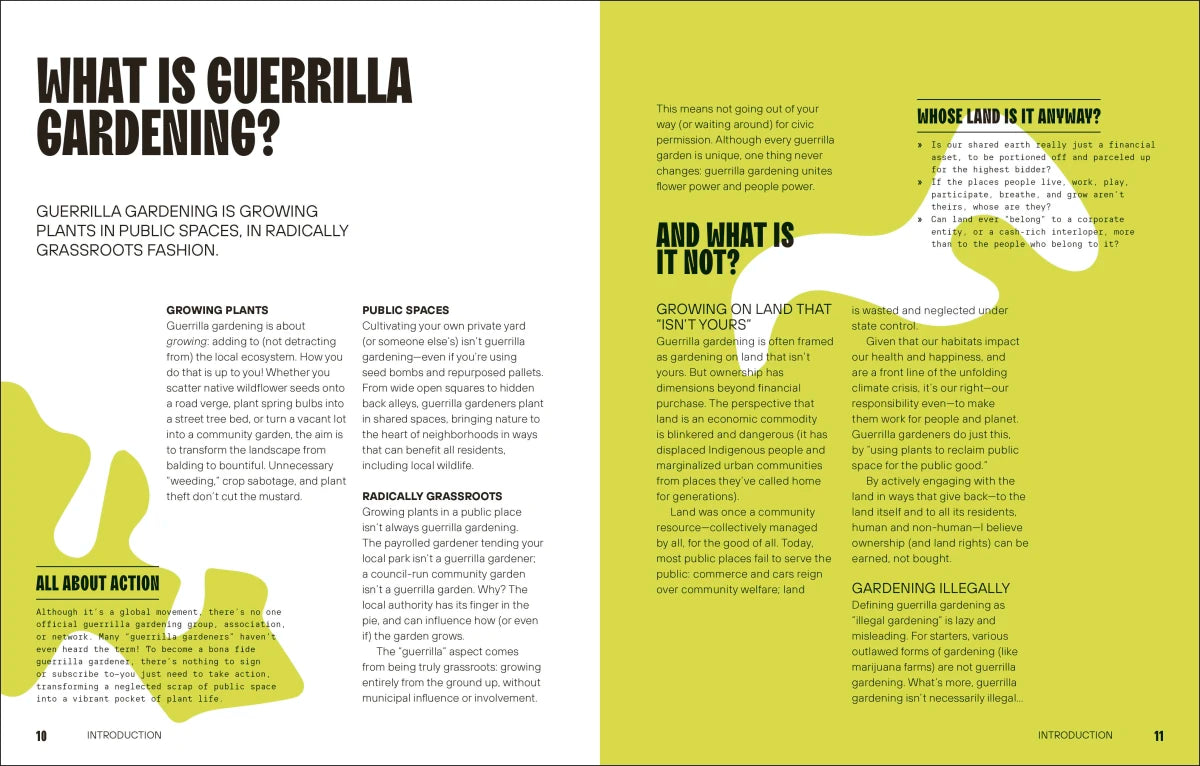 Get Guerrilla Gardening US - Hardback