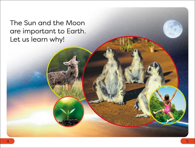 DK Super Readers Pre-Level Sun and Moon US - Hardback