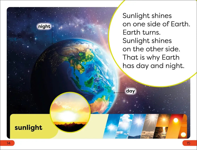 DK Super Readers Pre-Level Sun and Moon US - Paperback / softback