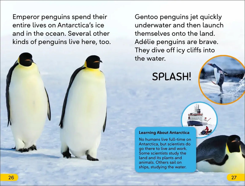 DK Super Readers Level 2 North Pole, South Pole US - Hardback