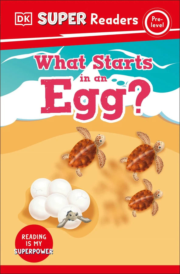 DK Super Readers Pre-Level What Starts in an Egg?-Children’s Educational: Language/ literature/ literacy-買書書 BuyBookBook