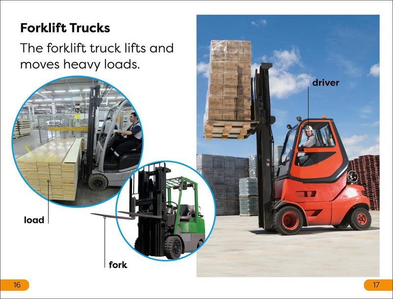 DK Super Readers Level 1 Big Trucks US - Hardback