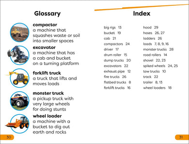 DK Super Readers Level 1 Big Trucks US - Hardback