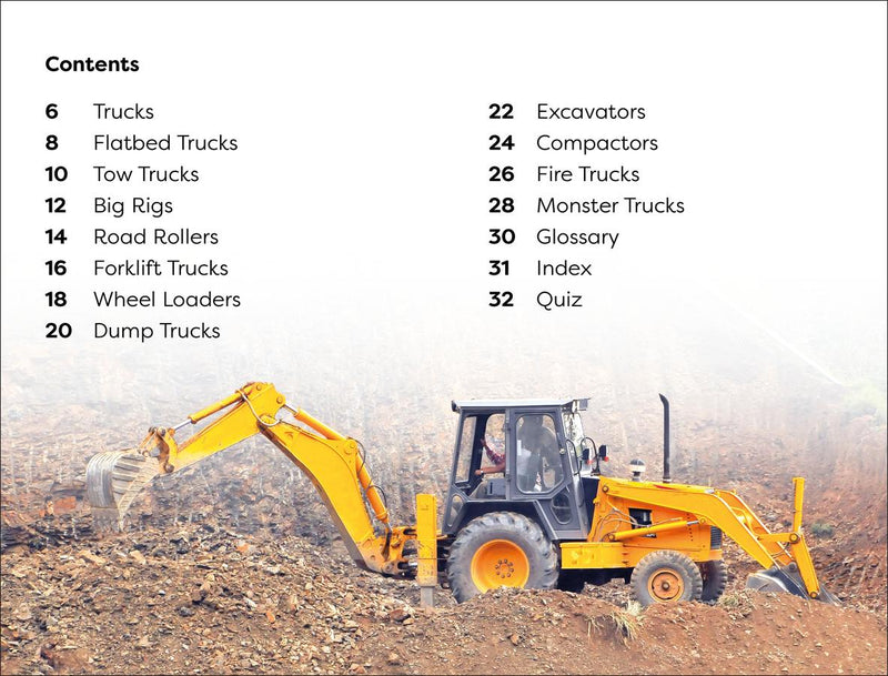 DK Super Readers Level 1 Big Trucks US - Hardback