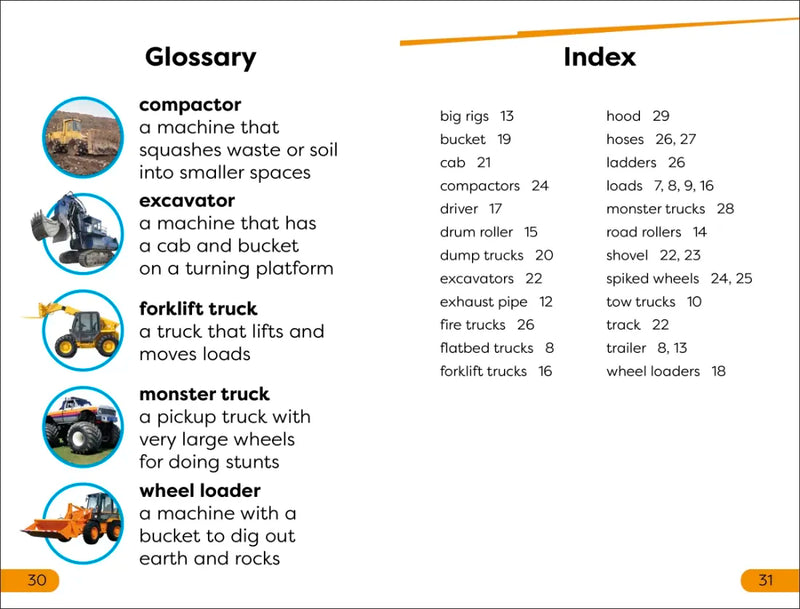 DK Super Readers Level 1 Big Trucks US - Paperback / softback
