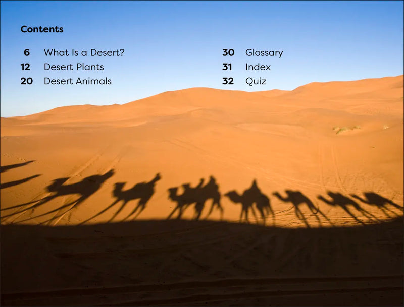 DK Super Readers Level 1 Desert Plants and Animals US - Hardback