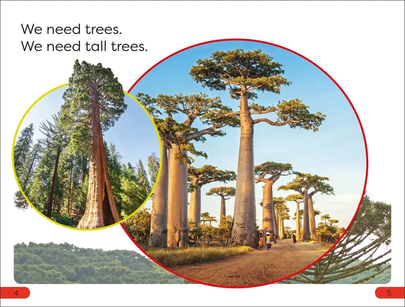 DK Super Readers Pre-Level Save the Trees US - Paperback / softback