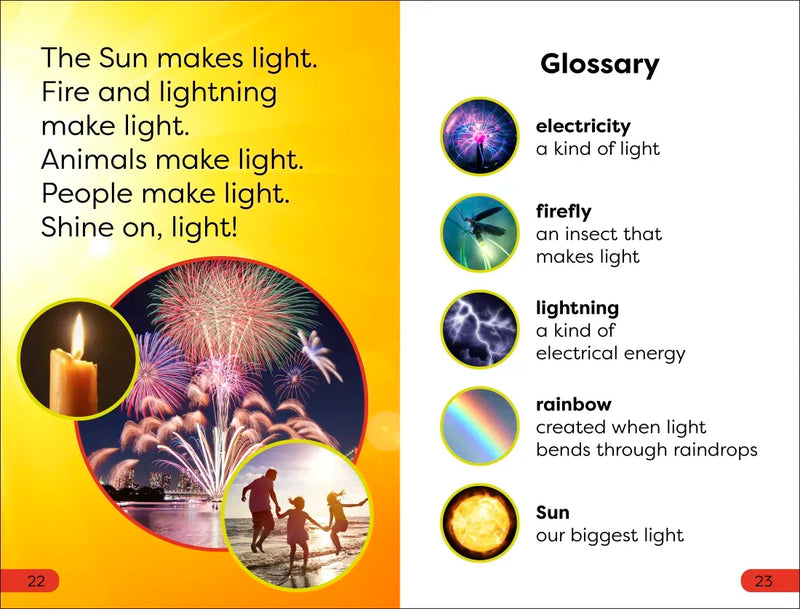 DK Super Readers Pre-Level All About Light US - Hardback