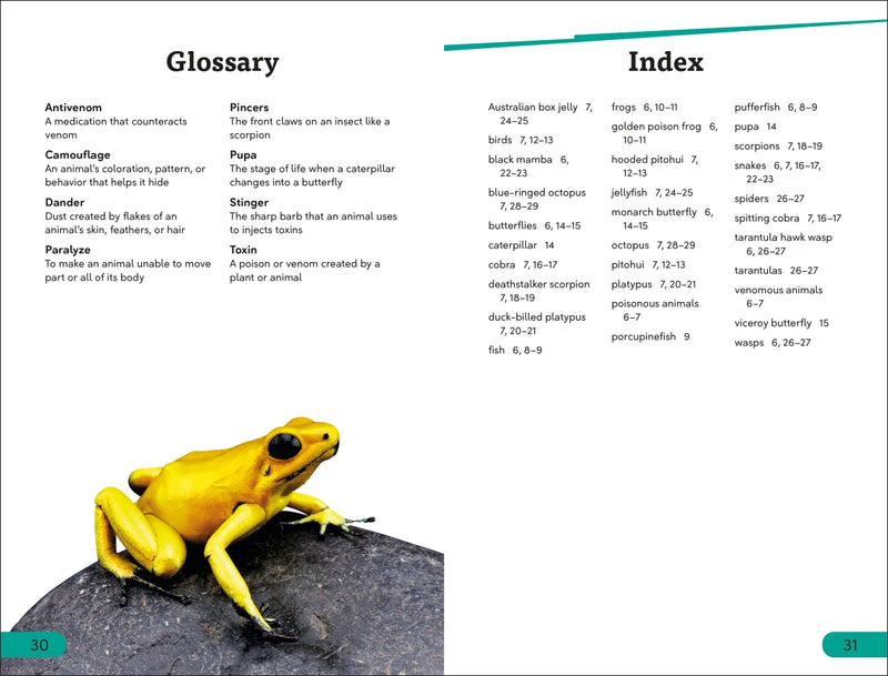 DK Super Readers Level 3 Poisonous and Venomous Animals US - Paperback / softback