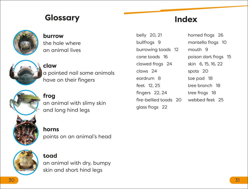 DK Super Readers Level 1 Frogs and Toads US - Paperback / softback