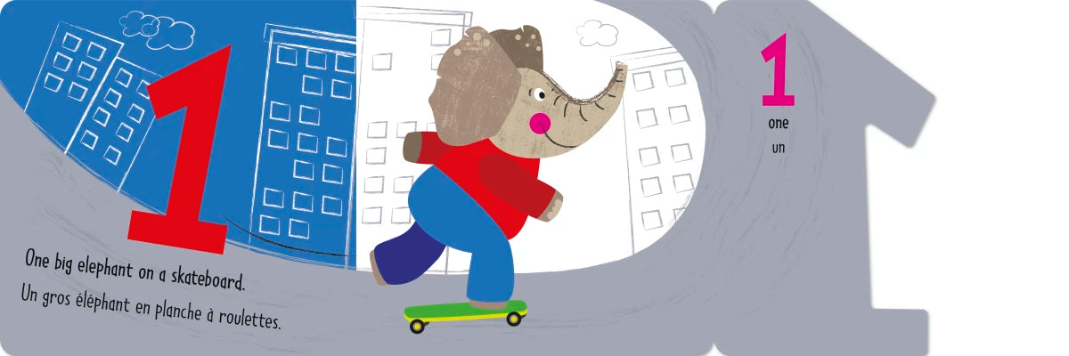 Lift the Flap and Learn: French 1,2,3 US - Board book