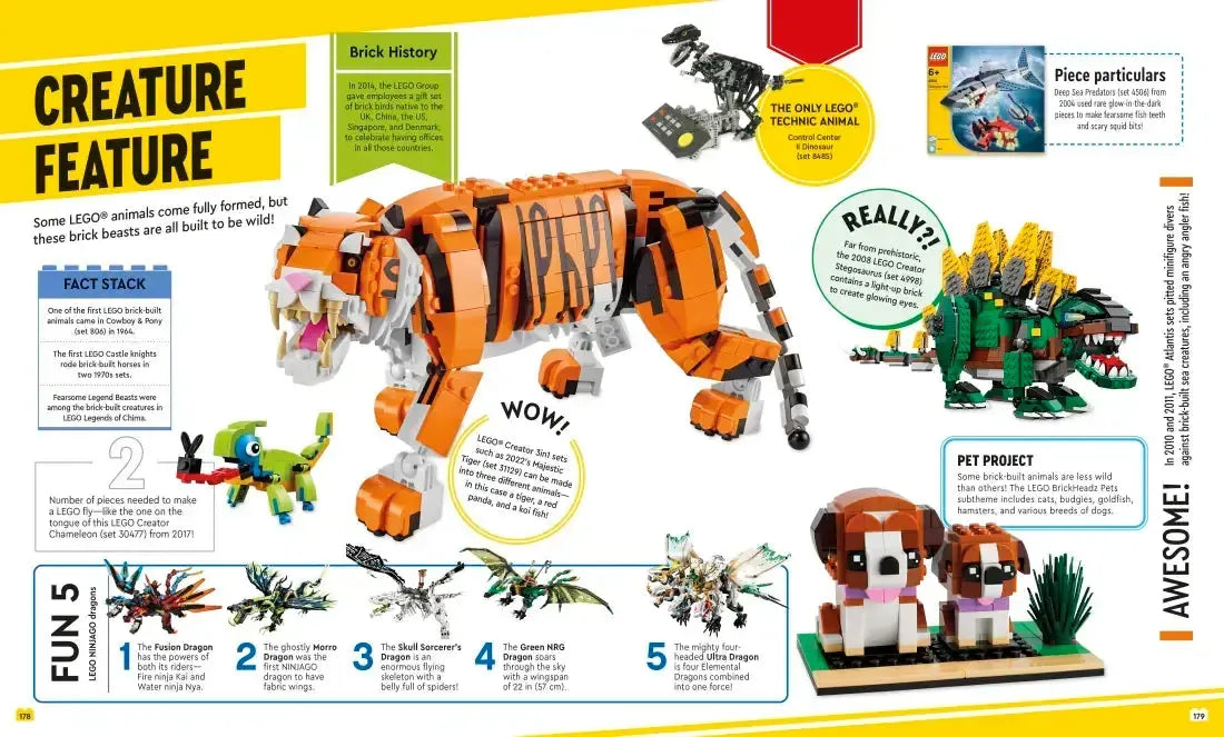 The Big Book of LEGO Facts US - Hardback