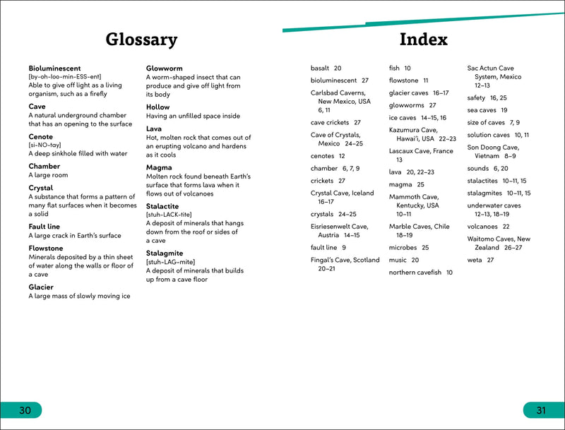 DK Super Readers Level 3 Cool Caves US - Hardback