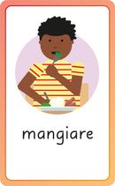 Italian for Everyone Junior First Words Flash Cards US - Cards