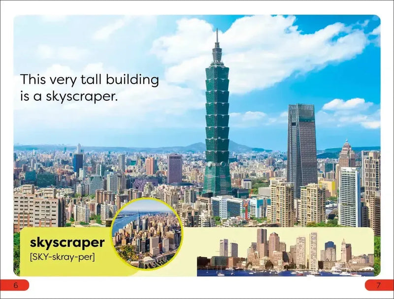 DK Super Readers Pre-Level Big Buildings US - Hardback