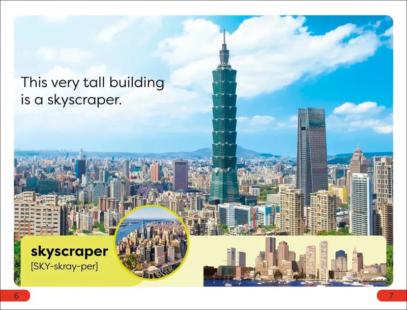 DK Super Readers Pre-Level Big Buildings US - Paperback / softback