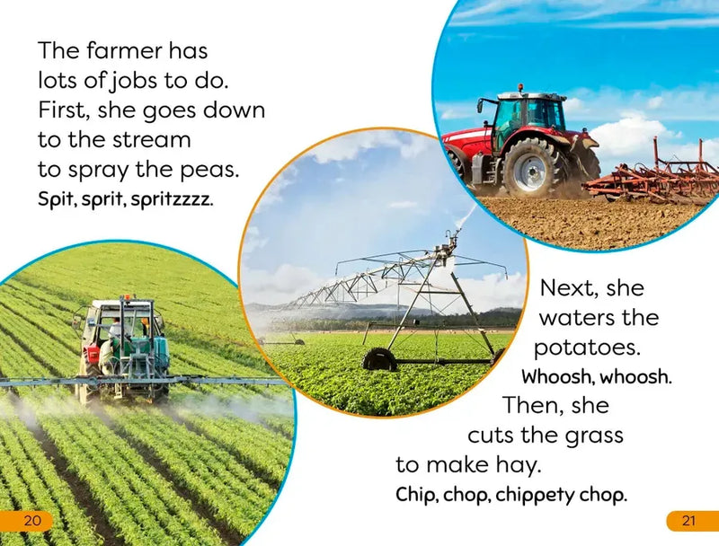 DK Super Readers Level 1 A Year on the Farm US - Hardback