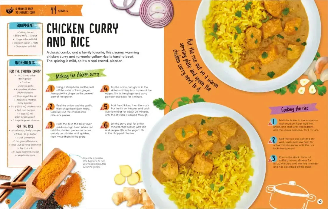 Children's Quick and Easy Cookbook US - Hardback
