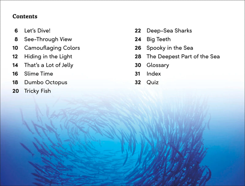 DK Super Readers Level 3 Deep-Sea Creatures US - Hardback