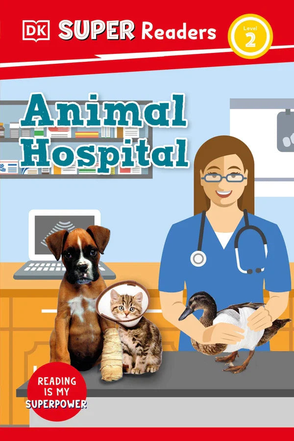 DK Super Readers Level 2 Animal Hospital-Children’s / Teenage general interest: Nature, animals, the natural world-買書書 BuyBookBook