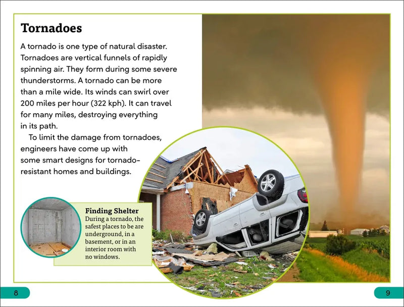 DK Super Readers Level 3 Built to Survive Natural Disasters US - Hardback