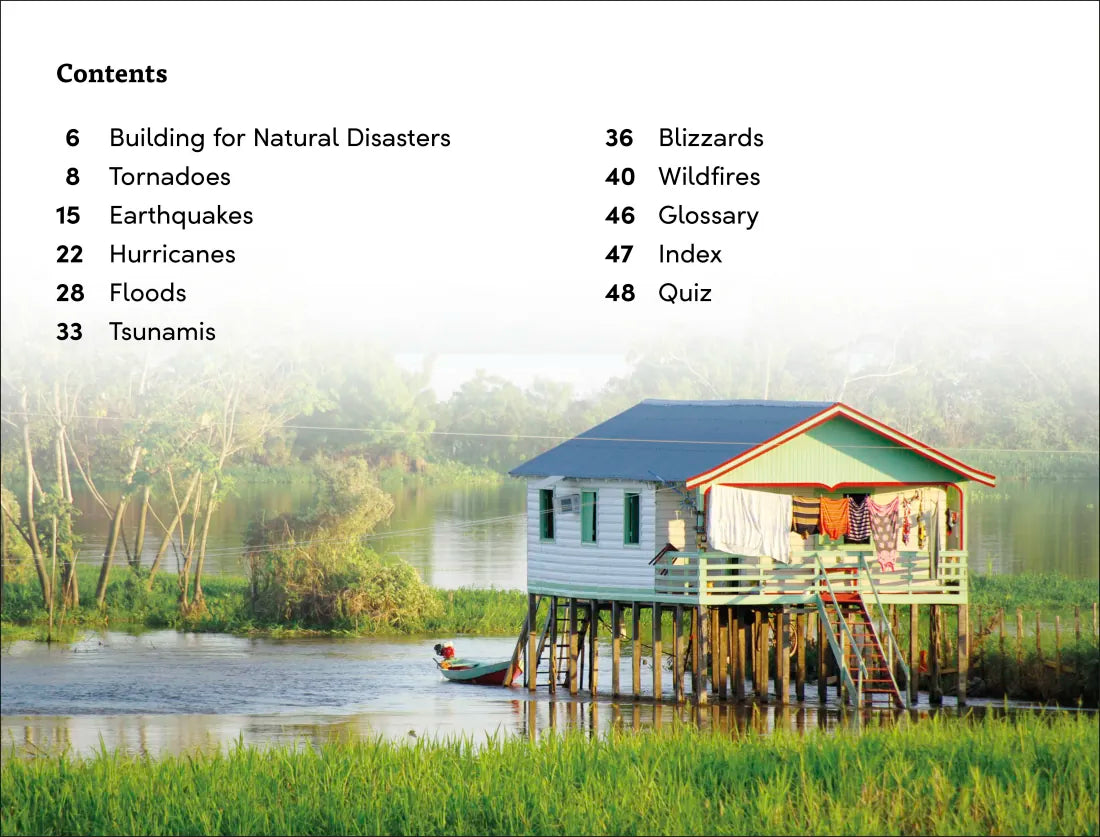 DK Super Readers Level 3 Built to Survive Natural Disasters US - Paperback / softback