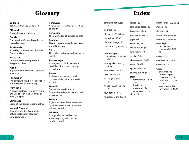 DK Super Readers Level 3 Built to Survive Natural Disasters US - Paperback / softback