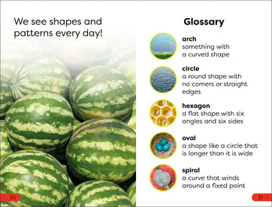 DK Super Readers Pre-Level Shapes and Patterns in Nature US - Hardback