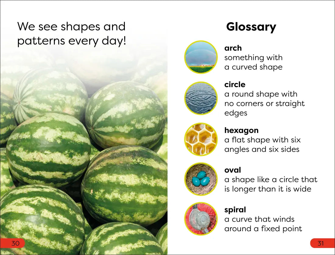 DK Super Readers Pre-Level Shapes and Patterns in Nature US - Paperback / softback