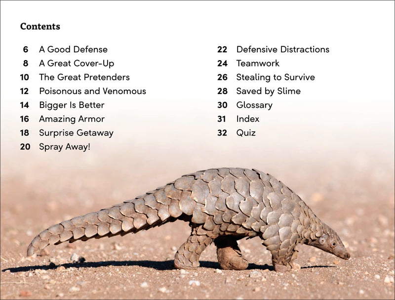 DK Super Readers Level 3 Animal Defenses US - Hardback