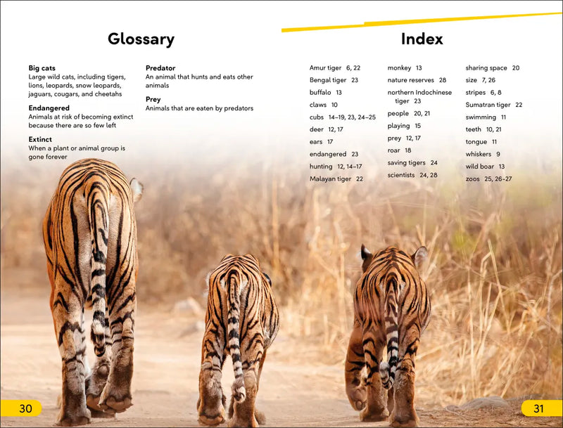 DK Super Readers Level 2 Save the Tigers US - Hardback