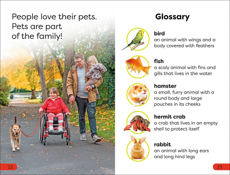 DK Super Readers Pre-Level Pets US - Hardback