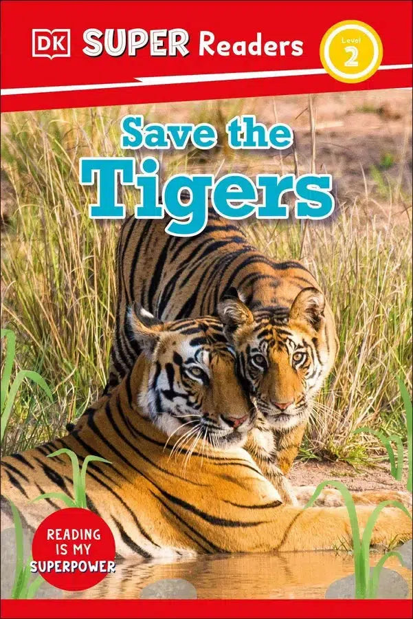 DK Super Readers Level 2 Save the Tigers-Children’s Educational: Language/ literature/ literacy-買書書 BuyBookBook