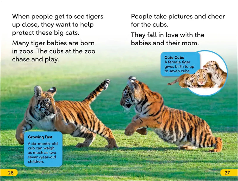 DK Super Readers Level 2 Save the Tigers US - Paperback / softback