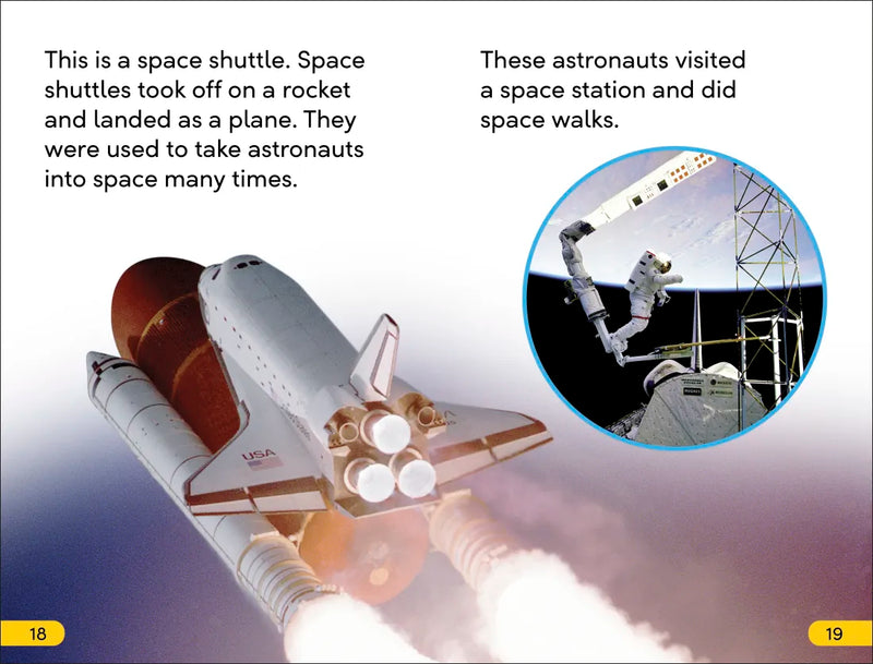 DK Super Readers Level 2 Spaceships and Rockets US - Hardback