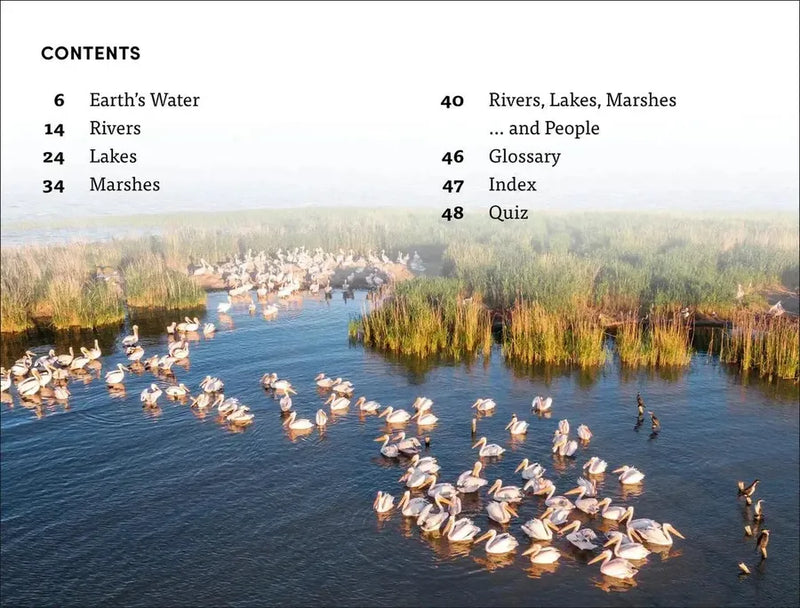 DK Super Readers Level 4 Rivers, Lakes, and Marshes US - Hardback