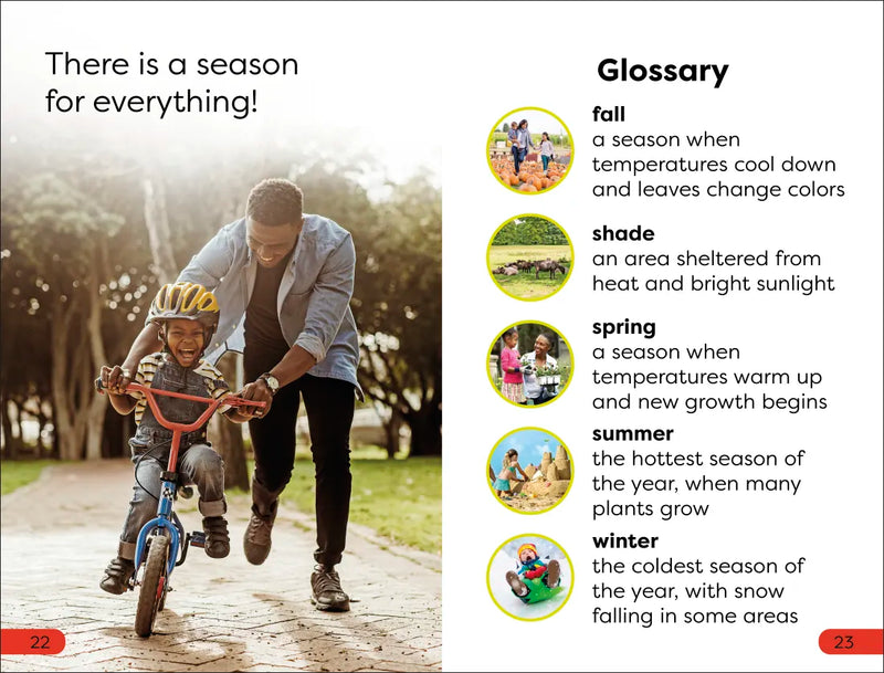 DK Super Readers Pre-Level Seasons US - Hardback