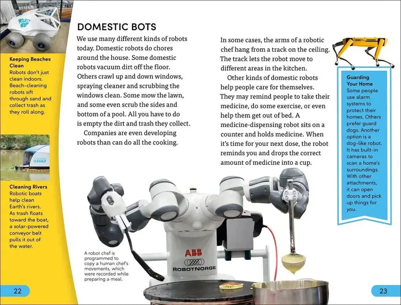 DK Super Readers Level 4 Robots and AI US - Hardback