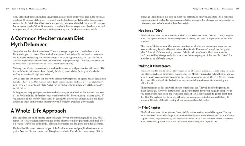 The Mediterranean Diet Guide and Cookbook US - Paperback / softback