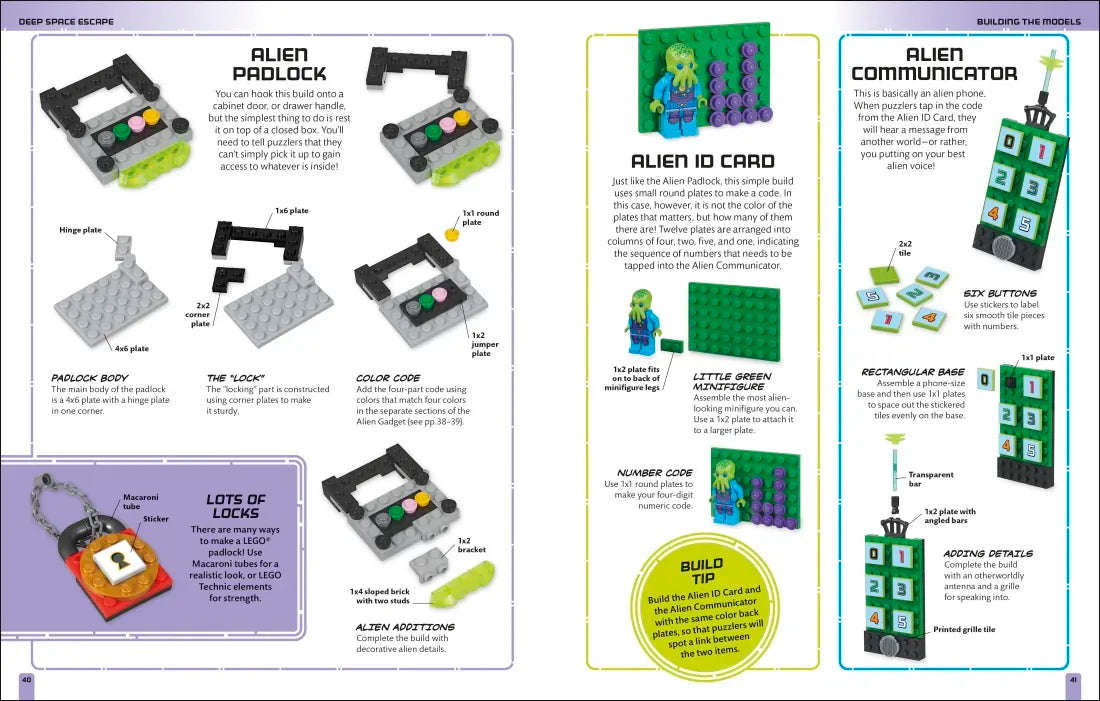 Build Your Own LEGO Escape Room US - Hardback