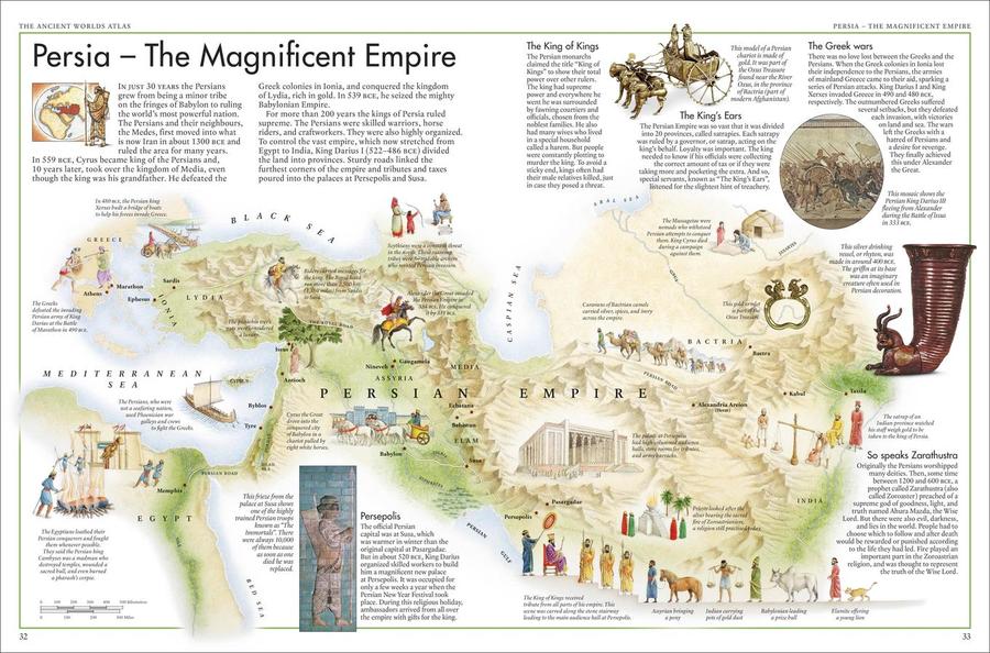 The Ancient Worlds Atlas US - Hardback