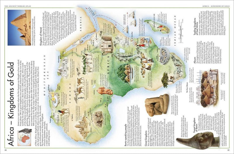 The Ancient Worlds Atlas US - Hardback