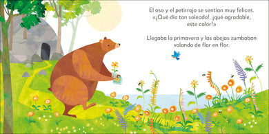 El oso generoso (Jonny Lambert's Bear and Bird) interior 1 (ISBN 9780744079166)