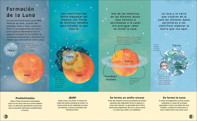 La luna (The Moon) interior 1 (ISBN 9780744079197)