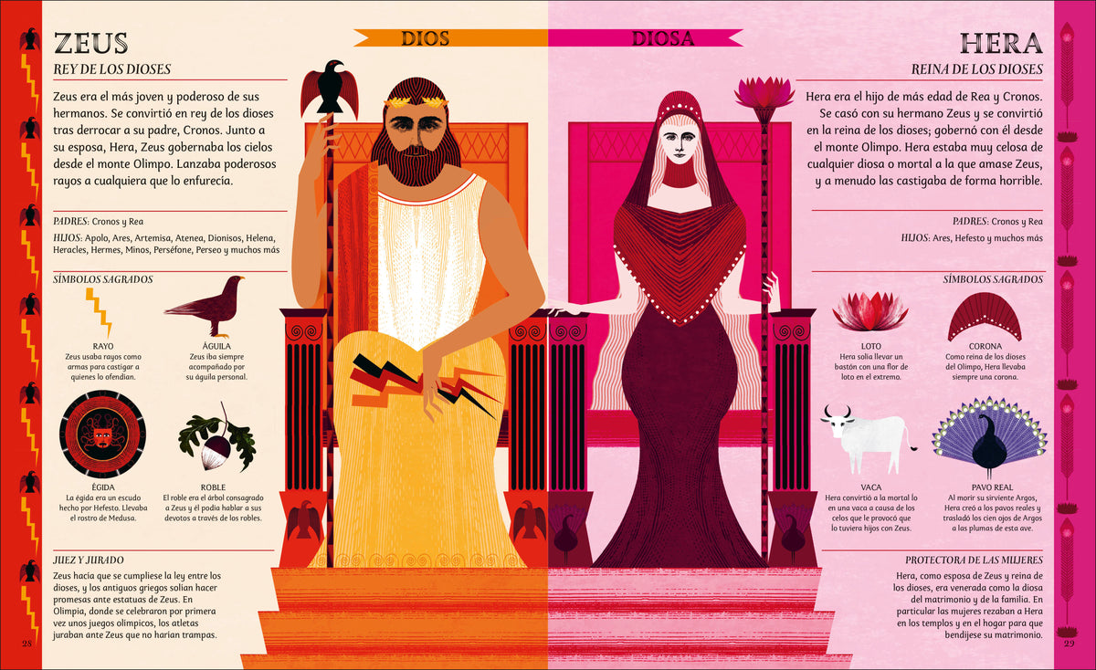 Mitos griegos (Greek Myths) interior 2 (ISBN 9780744079210)