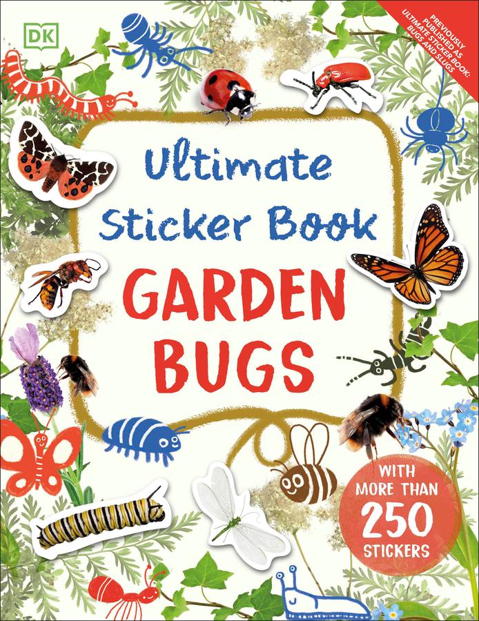 Ultimate Sticker Book Garden Bugs-Children’s interactive and activity books and kits-買書書 BuyBookBook