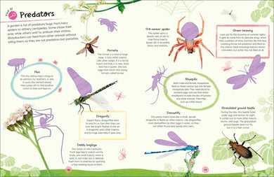 Ultimate Sticker Book Garden Bugs US - Paperback / softback