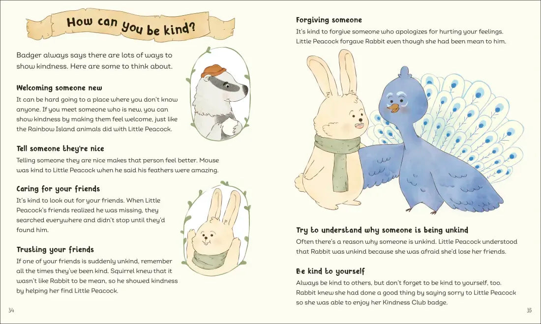 Kindness Club Rabbit Says Sorry US - Hardback