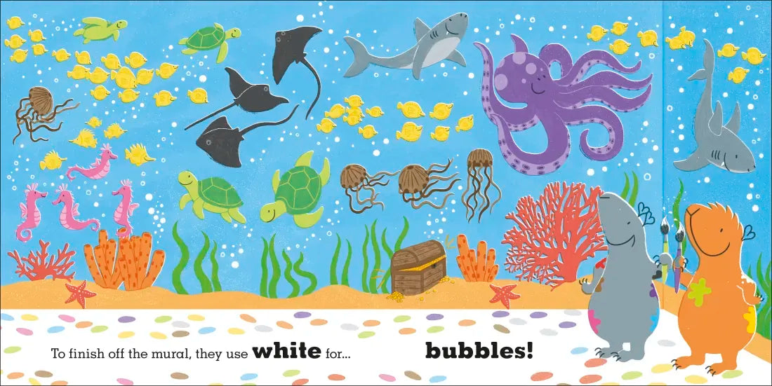 Guinea Pigs Go Painting US - Board book
